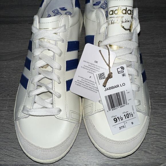 Size 9.5 - adidas Jabbar Low Off White Collegiate Royal main image 2